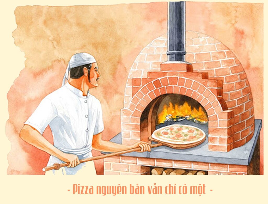 Xây lò nướng pizza truyền thống