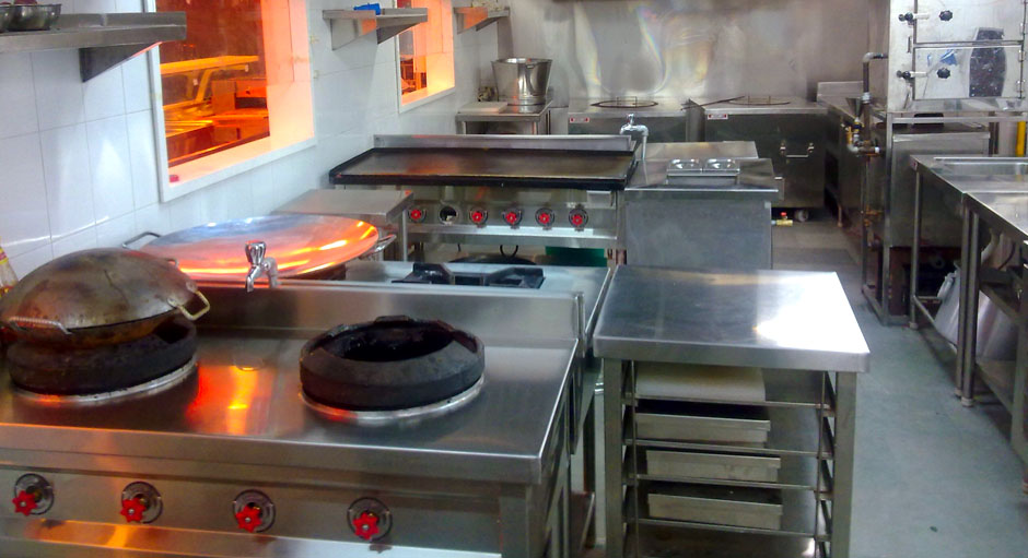 Thi công bếp nhà hàng ở Hồ Chí Minh