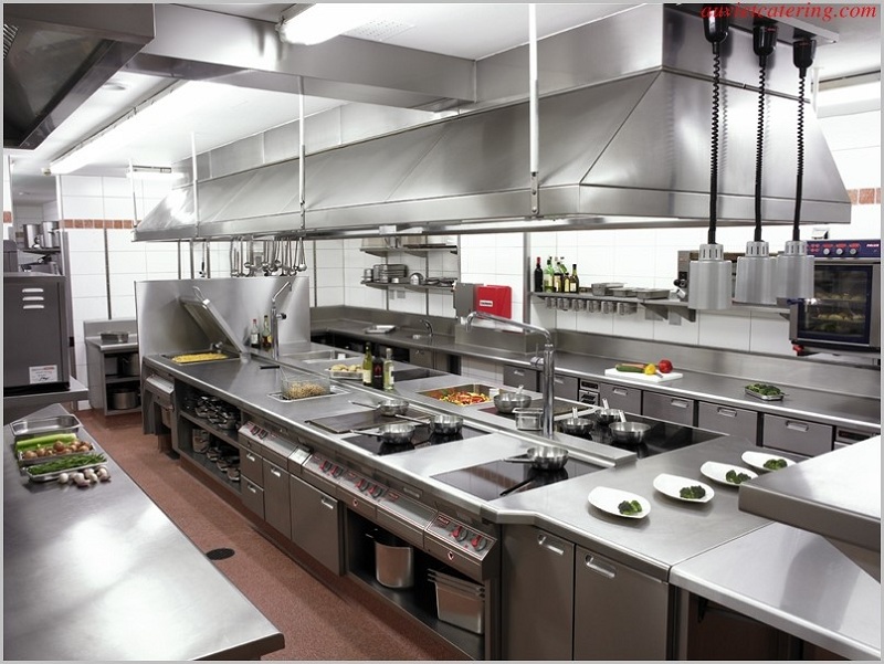 Đơn vị thiết kế bếp cho nhà hàng nhỏ uy tín Âu Á Corp thiet ke bep nha hang 8