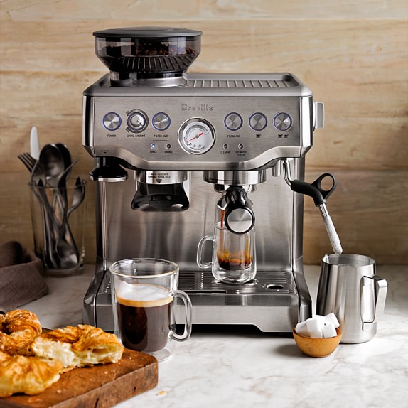 Máy espresso - Thiết bị không thể thiếu trong các quán cà phê chuyên nghiệp breville barista express espresso machine c