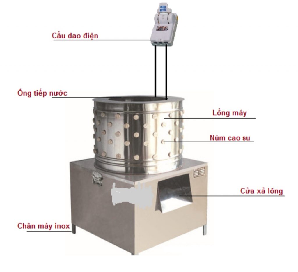 Máy vặt lông gà AUA có gì đặc biệt? may vat long ga 1