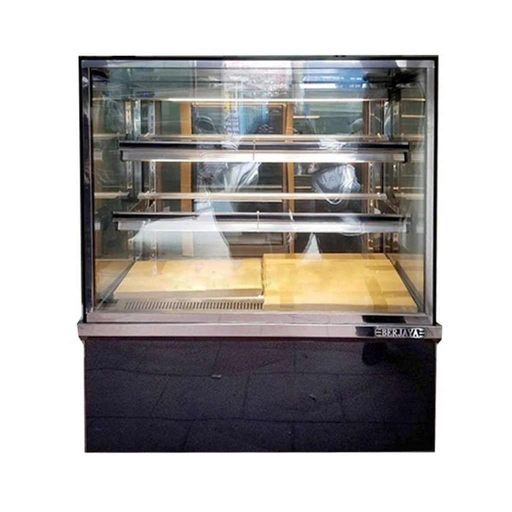 Tủ trưng bày bánh kem kính vuông RCS-12SB13-2FB Berjaya