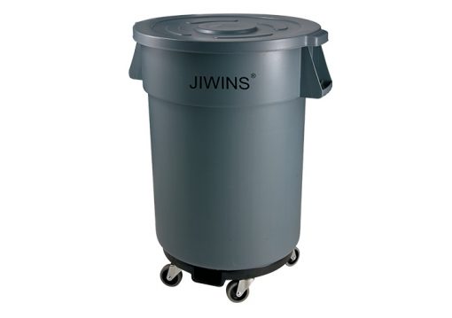 Thùng rác Jiwins di chuyển có nắp JW-CR76E+JW-CRC2P+JW-RCD JW CR76E JW CRC2PJW RCD