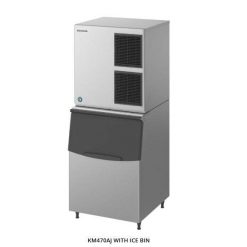 Alternative view of Máy làm đá bán nguyệt công suất 380kg/ngày Hoshizaki KM-470AJ