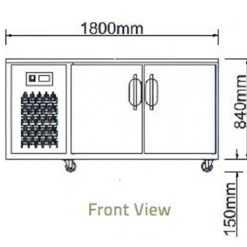 BÀN ĐÔNG 2 CÁNH BERJAYA INVERTER BS2DF6-IV-Z