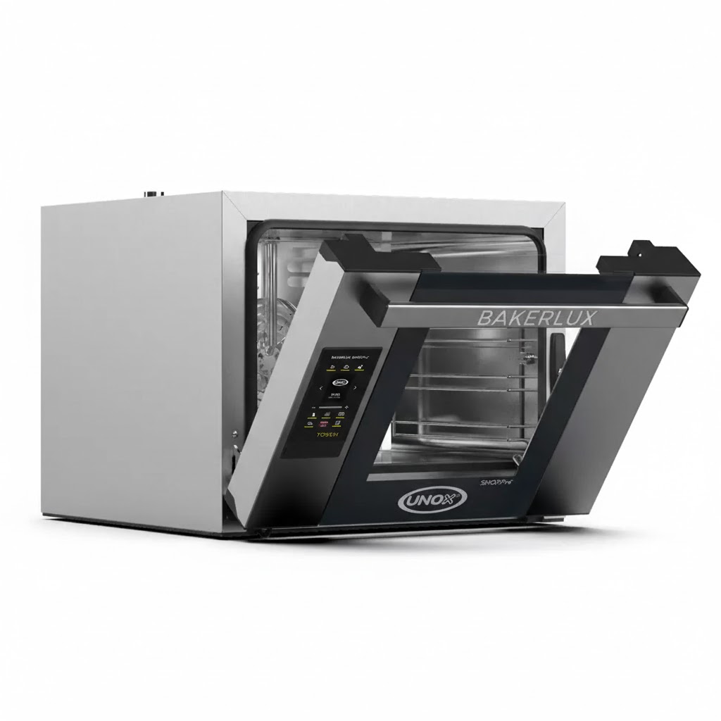 LÒ NƯỚNG ĐỐI LƯU 4 KHAY UNOX BAKERLUX SHOP.Pro TOUCH XEFR-04HS-ETDV 2 LÒ NƯỚNG ĐỐI LƯU 4 KHAY UNOX BAKERLUX SHOP.Pro TOUCH XEFR-04HS-ETDV