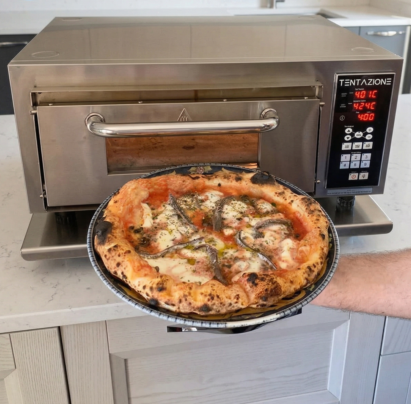 Lò Nướng Bánh Pizza 500 °C LA FRENCH PIZZA Tentazione Max GT4 5 lo-nuong-banh-pizza-500-c-la-french-pizza-tentazione-max-gt4