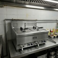 Bếp Chiên Nhúng Đôi Dùng Gas EAGLE GF2-60 Nhập Khẩu Chính Hãng Cao Cấp bep chien nhung doi dung gas eagle gf2 60 nhap khau chinh cao cap 3