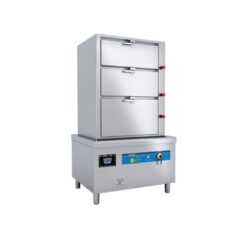 Tủ Hấp Điện Từ 3 Tầng Công Nghiệp LESTOV LT-HI-E135